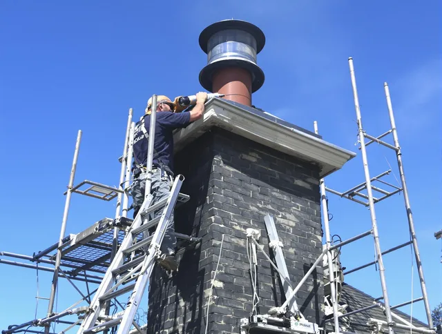 Sturdy chimney crown finished by Rocky Hill Chimney Sweep in Rocky Hill, CT
